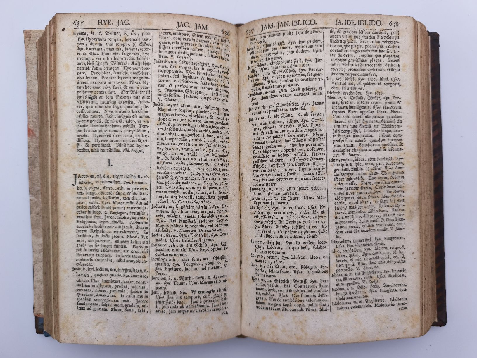 Livres: LEXIKA - LATEIN - 1729 – D'occasion à Goldach par Gaip 5