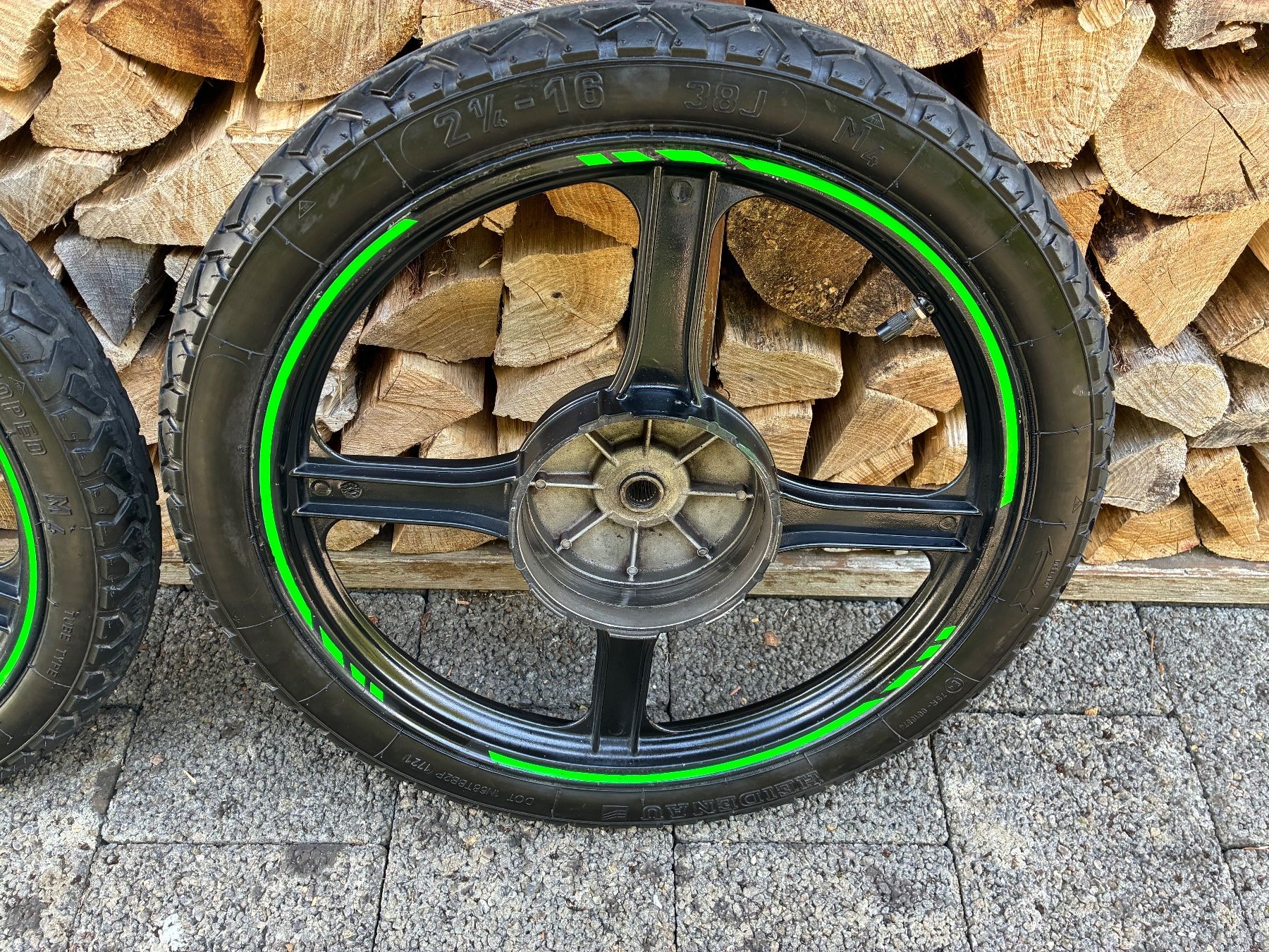 Piaggio Mofas: Piaggio Ciao Hinterrad 16 Zoll – Neu (gemäss Beschreibung) aus Aarau Rohr von Sheeno