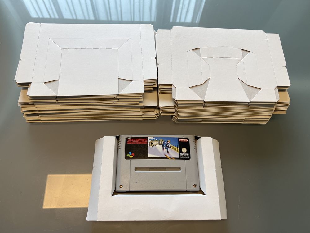 30 N64 und 30 SNES INLAY Nintendo (Neu (gemäss Beschreibung)) in ...