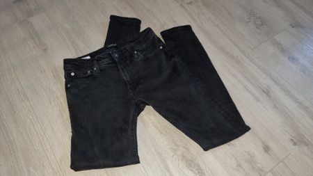 Schwarze Jack&Jones Skinny-Jeans, Grösse S
