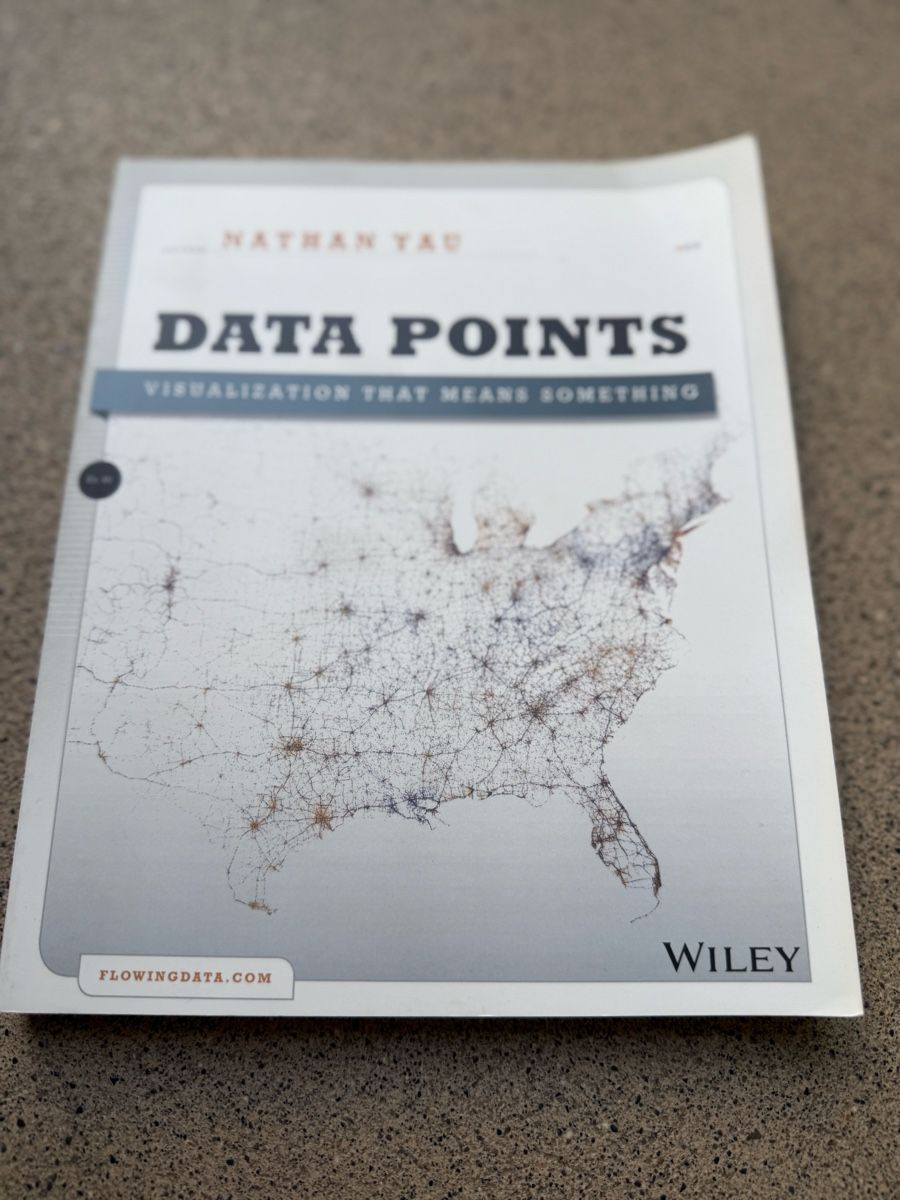 Libri: "Data Points" von Nathan Yau, Visualization Buch für Datenfa – Usato da Basel venduto da ZBSL