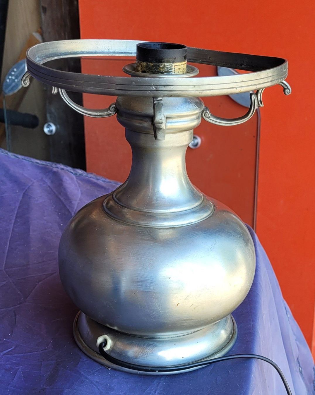 Lampade: Antike Zinnlampe – Usato da Thun venduto da Engel114 4