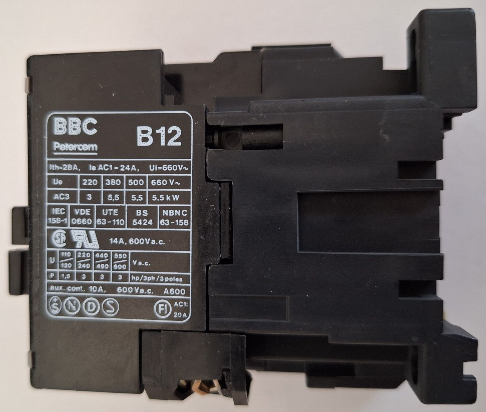 ABB Schalter: Schütz (ABB) BBC B12-40-00 – Neu (gemäss Beschreibung) aus Sevelen von rwi_k7mr 1