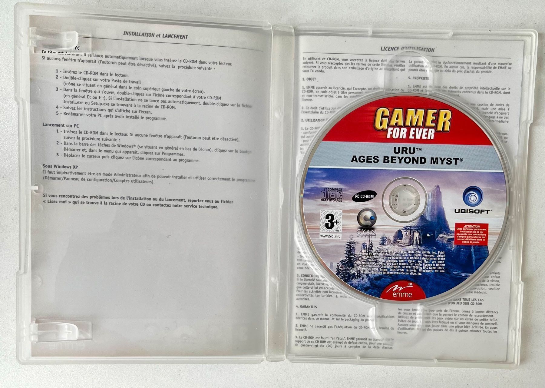 Giochi: Jeu PC  MYST / URU - Ages beyond Myst – Usato da Carouge GE venduto da pierre956 2