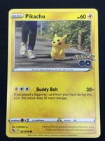Pokemon Karte Pikachu GO 027/078 non Holo 2022