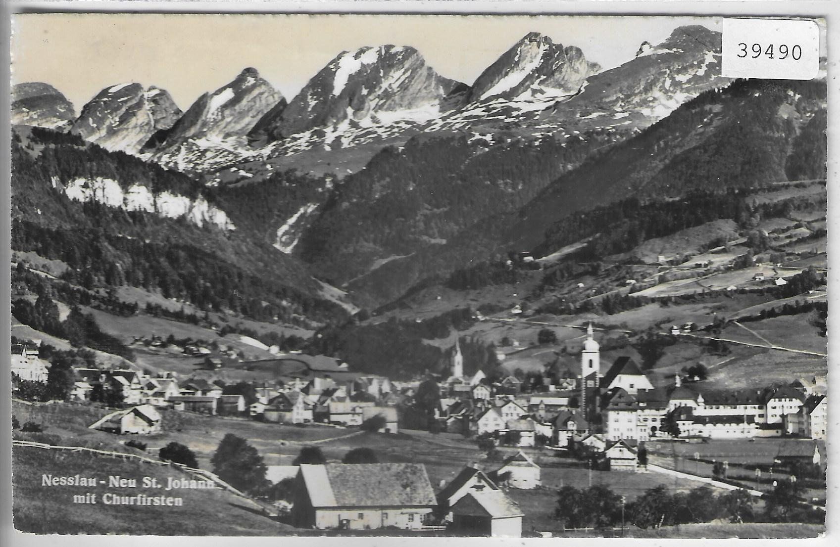 Ansichtskarten: Nesslau - Neu St. Johann - Generalansicht – Gebraucht aus Ettingen von Kartenplanet