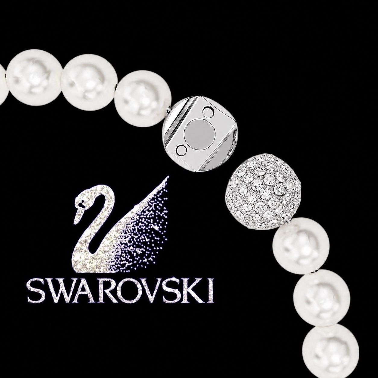 Swarovski Bracelets: SWAROVSKI ARMBAND PERLEN SILBER – Neuf (Voir description) à LUZERN par modeundlifestyle 2