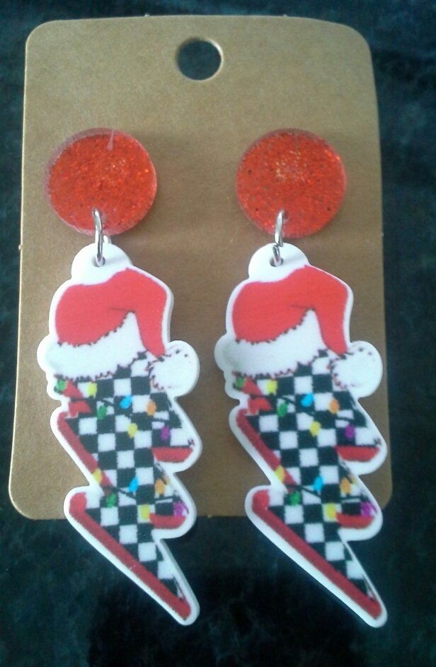 Ohrringe & -stecker: Boucles d''oreille originales sur le thème de Noël, NEUF – Neu und originalverpackt aus Chavornay von fifi1373