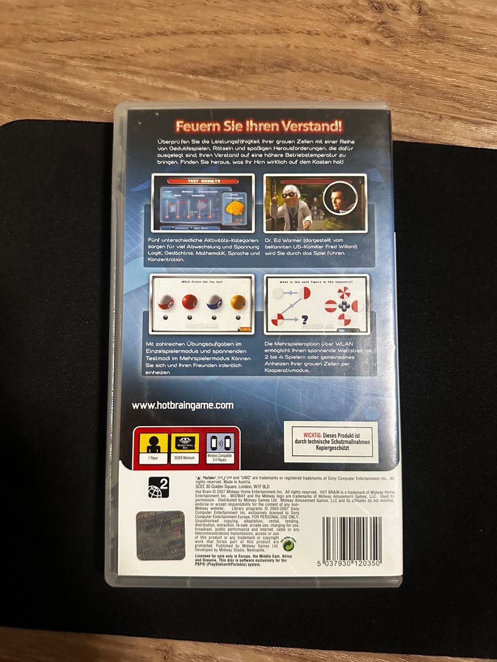 Giochi: Hot Brain - PSP Spiel – Usato da Sulz AG venduto da DealWerk 1