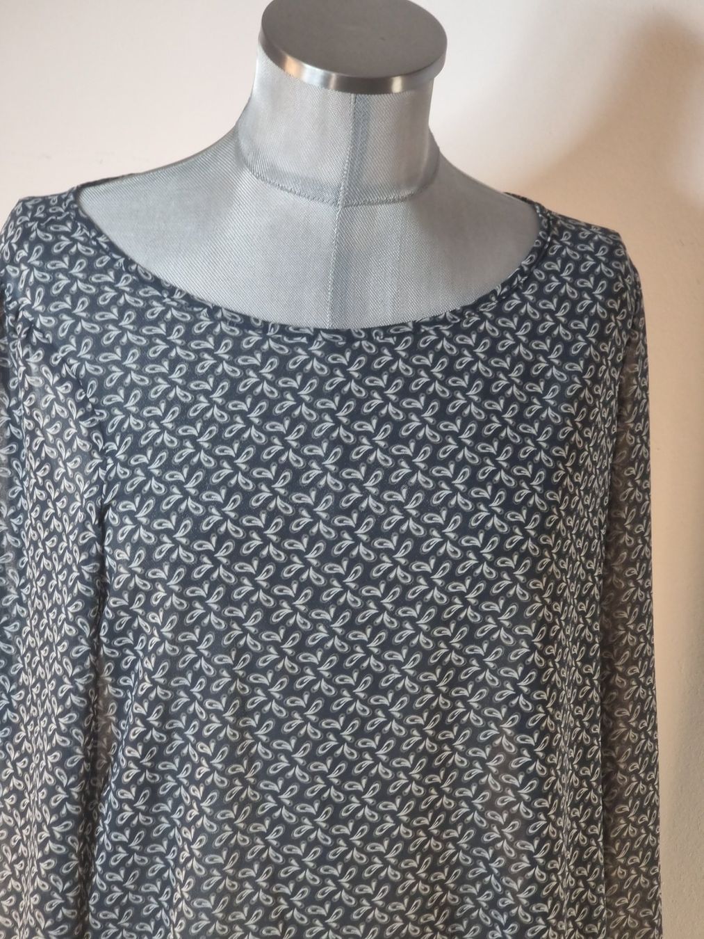 Blusen: S 36 SEIDENSTICKER leichte Bluse langarm Chiffon semitransp. – Neu (gemäss Beschreibung) aus Dürnten von Bachtelsurfer 3