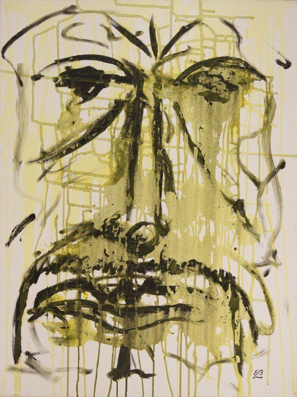 Dipinti: Gemälde: The yellowed Face – Nuovo (secondo la descrizione) da Fribourg venduto da erw_68dx