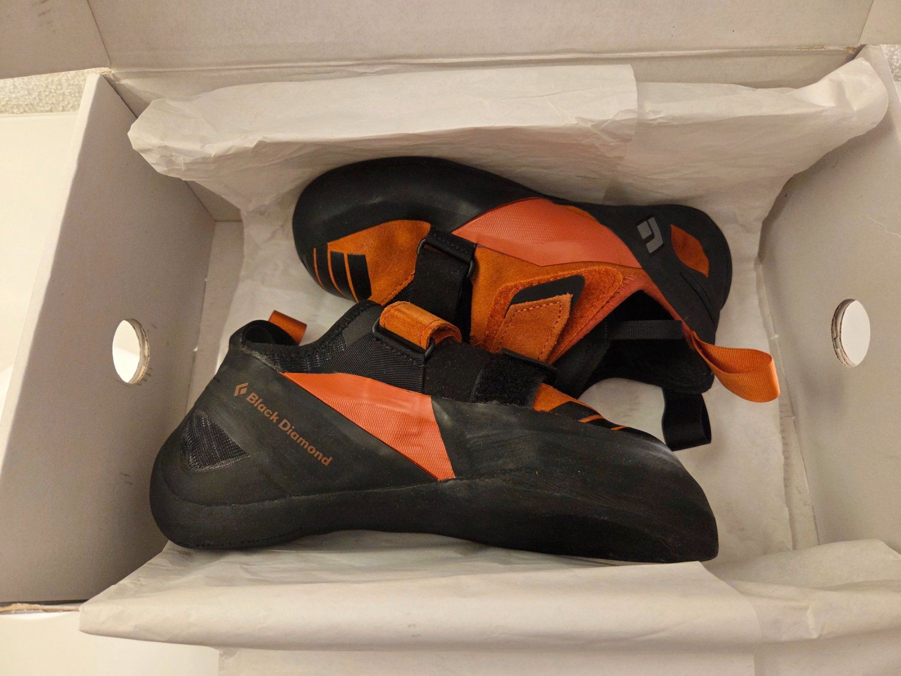 Black Diamond Scarpe da uomo: Black Diamond Focus Climbing Kletterschuhe - Herren Gr. 41 – Nuovo e nell'imballaggio originale da Braunau venduto da Brand-Store 9