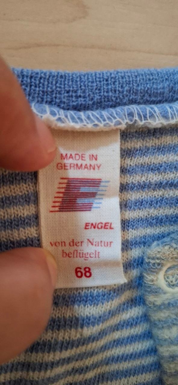 Pagliaccetti: Strampler, Gr. 68, Engel, Schurwolle – Usato da Malix venduto da jul_7nhn 4