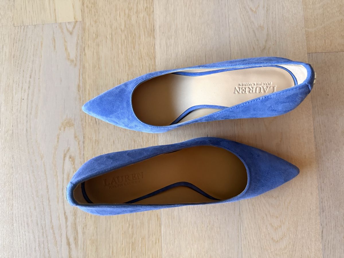 Pompe & Parti di ricambio: Ralph Lauren Wildleder Pumps – Nuovo e nell'imballaggio originale da Zürich venduto da szi_25tn 1