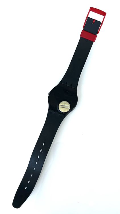 Swatch Orologi: Swatch Uhr, schwarz, für Sammler  – Usato da Grenchen venduto da chththl 5
