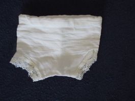 Puppenkleider, Puppenhosen, antike Unterhosen, 6.5 x 9 cm