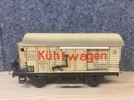 Märklin Spur 0 Kühlwagen 17930 mit Bremserhaus DR Berlin