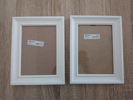 2er Set IKEA SÖNDRUM Bilderrahmen, 13x18cm, neuwertig, weiss