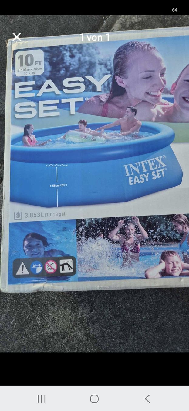 Intex Piscines: Pool Durchmesser 305 x 76 hoch – D'occasion à Pratteln par Ansch75