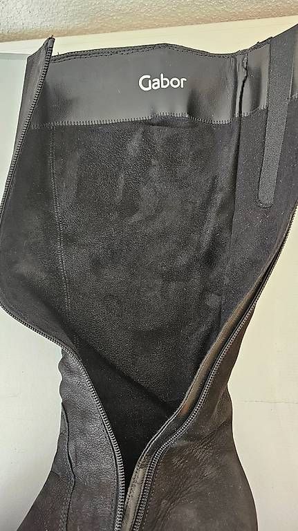 Damenschuhe: Gabor Echtleder Stiefel, schmaler Schaft, 32 cm – Gebraucht aus Sursee von nei_7klk 4
