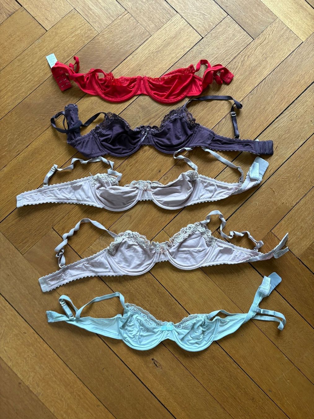 Hanro Sonstige Unterwäsche: BH-Set HANRO 70 / 75 A – Gebraucht aus Zürich von triangular