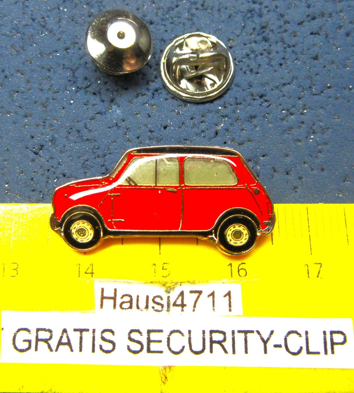 Placchette & Badge: MINI COOPER MINOR 1959 AUTO PIN GLASIERT – Usato da Ettingen venduto da Hausi4711