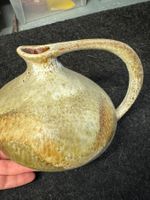 Vintage Keramik Krug / Vase mit Henkel, Herbstdeko!