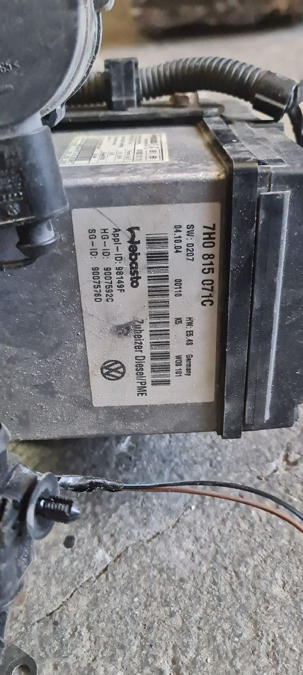 Tutti pezzi di ricambio auto: Webasto Thermo Top C Zuheizer – Usato da Conters venduto da dave_freak