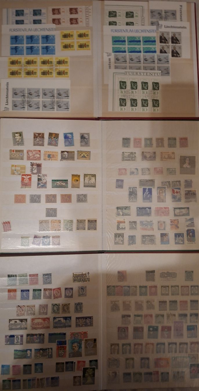Tous les timbres: 6 Alben diverser Marken gemischt – D'occasion à Balgach par SIMEON27 3
