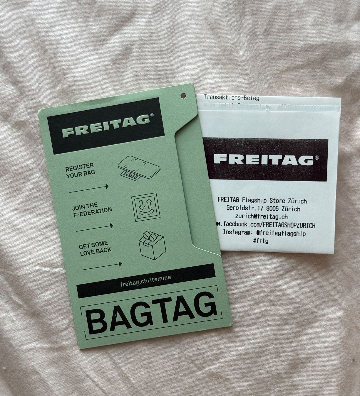 Freitag Borse: Original FREITAG Umhängetasche – Nuovo (secondo la descrizione) da Zürich venduto da Tartuffolo 7