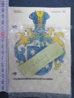 FAMILIENWAPPEN " GYGER SAANEN BE " KARTE 15x10cm