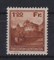 Liechtenstein 1933: 1.20 Landschaftsbilder ** - Kat. 375.--