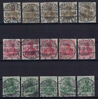 LUXUS Vollstempel Lot Deutsche Reich