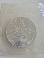 Kanada Maple Leaf Silbermuenze 1 oz 9999 Fein 1991