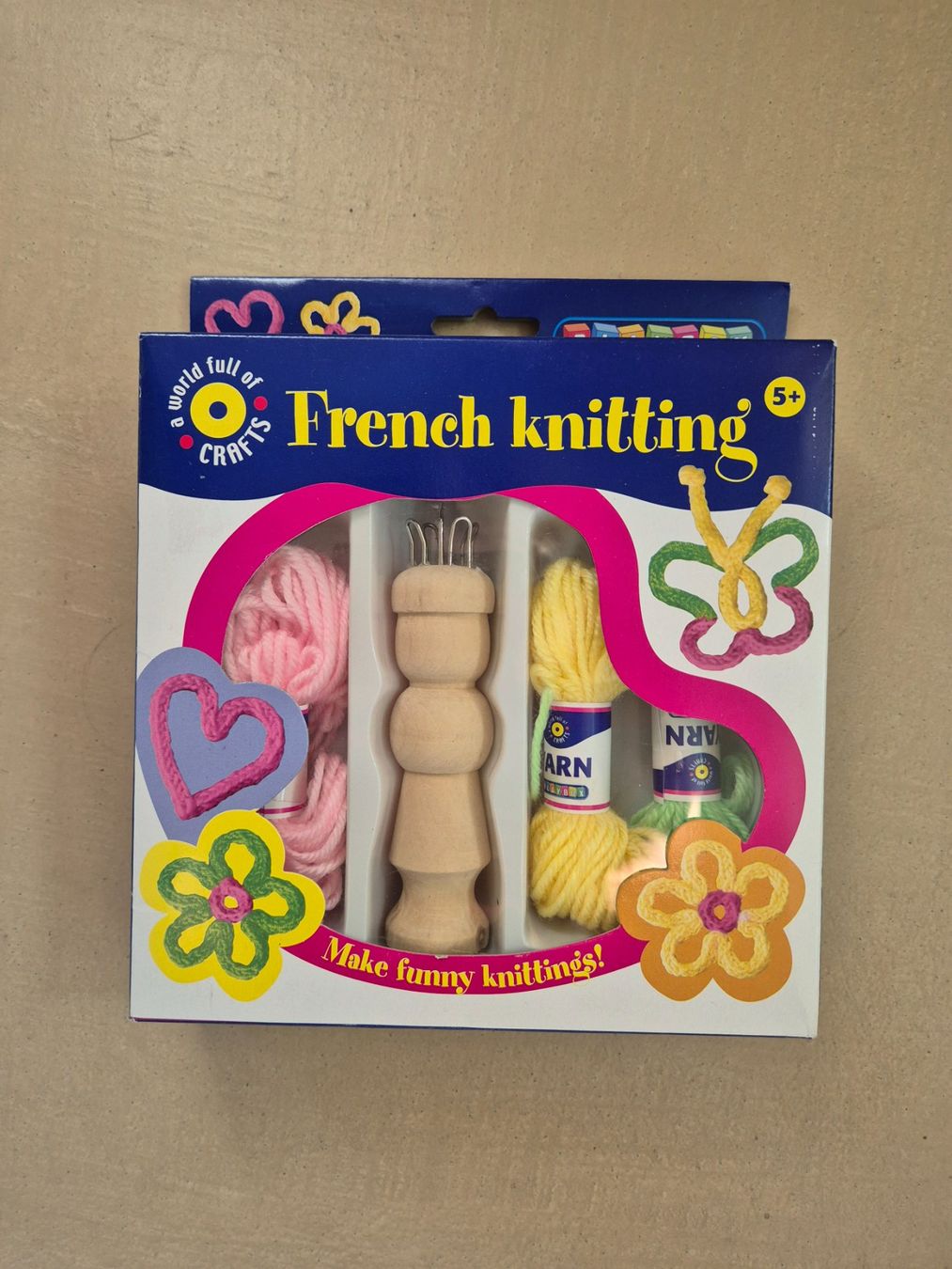 Kit bricolage: French Knitting Set Kinder Neu 5+ – Nuovo e nell'imballaggio originale da Dietikon venduto da grafad