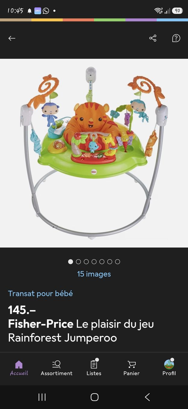 Spielzeuge: sauteur pour bébé – Gebraucht aus Chavannes-sous-orsonnens von nes_cb72