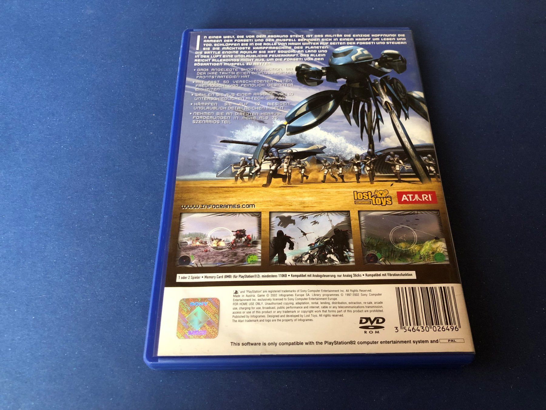 Sony Giochi: BATTLE ENGINE AQUILA SPIEL FÜR PS2 – Usato da Hägendorf venduto da Briansgameshop 2