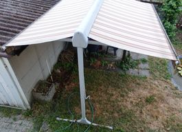 Terrassenüberdachung Doppelmarkise von Stobag