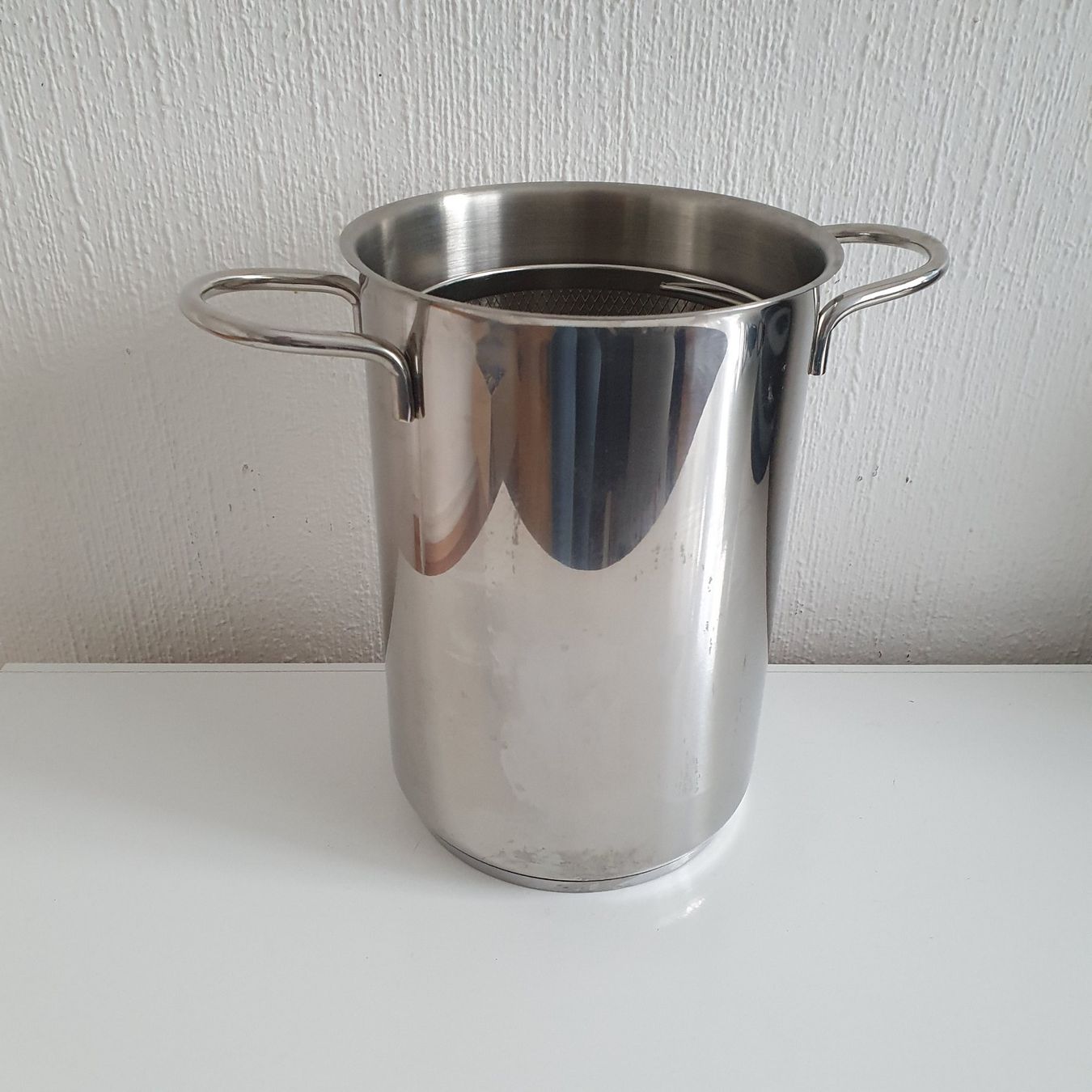 Pentole: Casserole pour asperges en Acier Inoxydable + Panier – Usato da Lausanne venduto da Af2016 1
