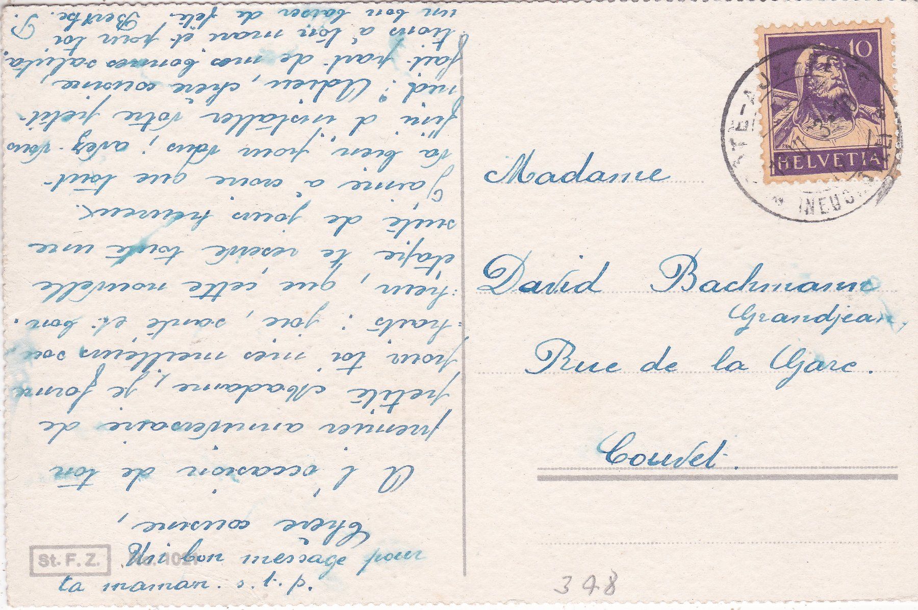 Cartes postales: Kitsch Sonnenblumen – D'occasion à Herisau par Lisegrat2008 1