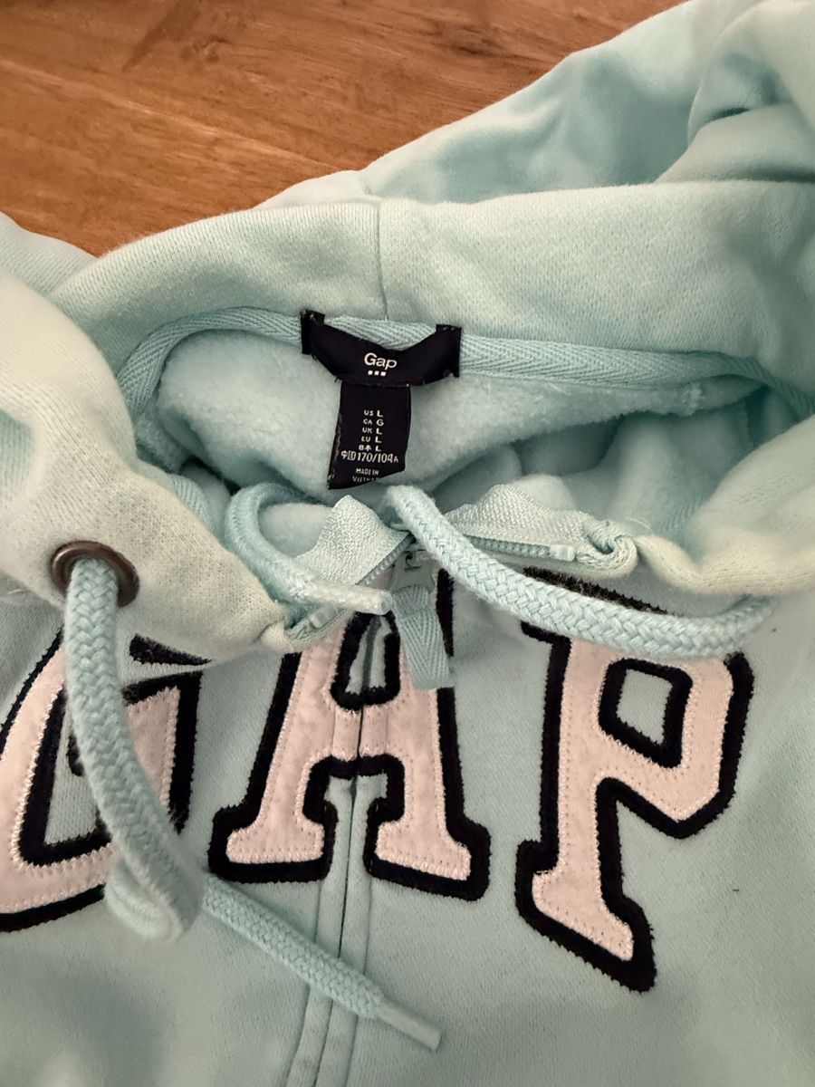 Gap Pulls & Sweat-shirts: Gap Kapuzenpullover Reissverschluss hellblau Grösse L – D'occasion à Dagmersellen par Nathi33 2