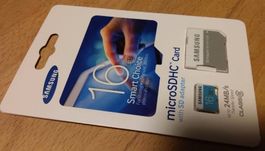Samsung microSDHC 16 GB (SD Karte / microSD / Speicherkarte)