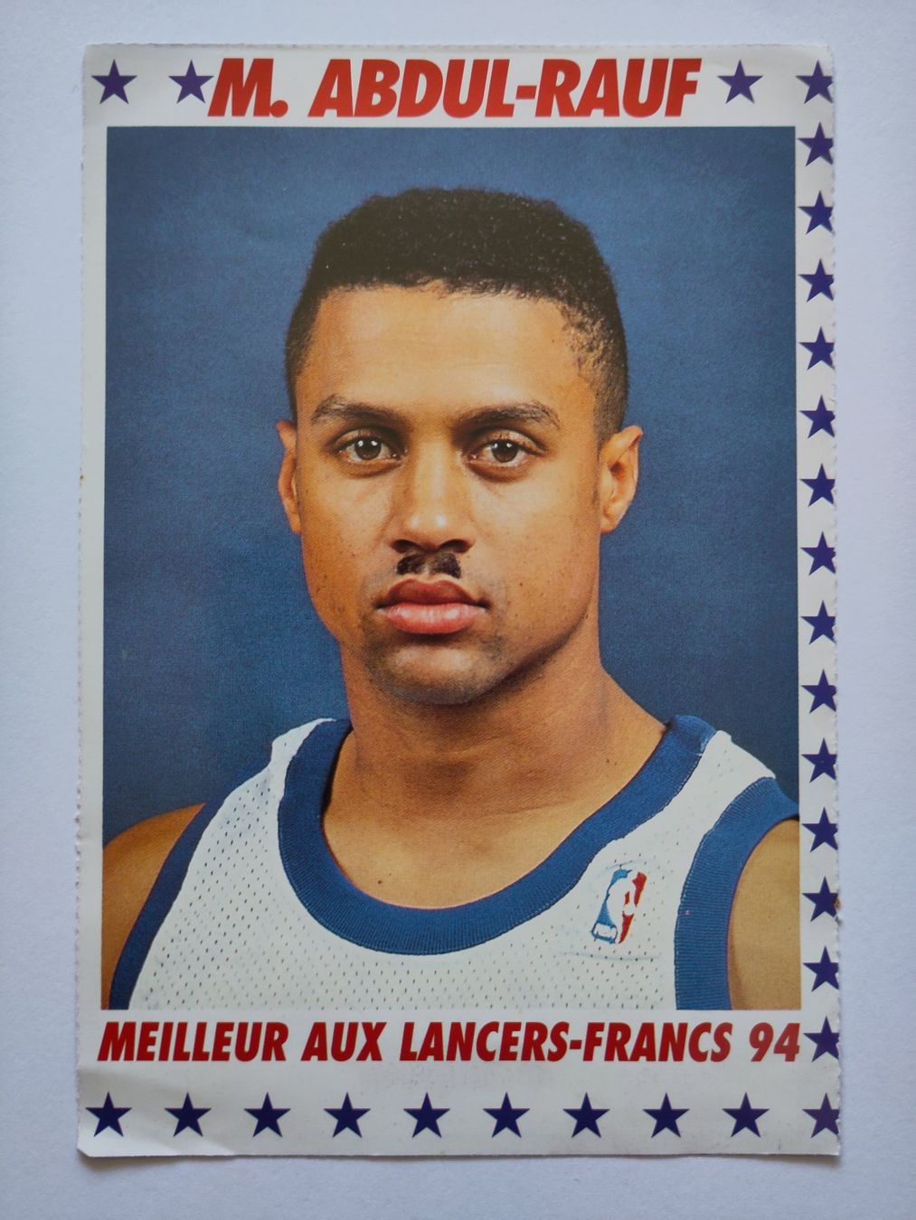 Carte collezionabili: Fiche Mahmoud Abdul-Rauf - 5 majeur – Usato da Lausanne venduto da the_p2w5