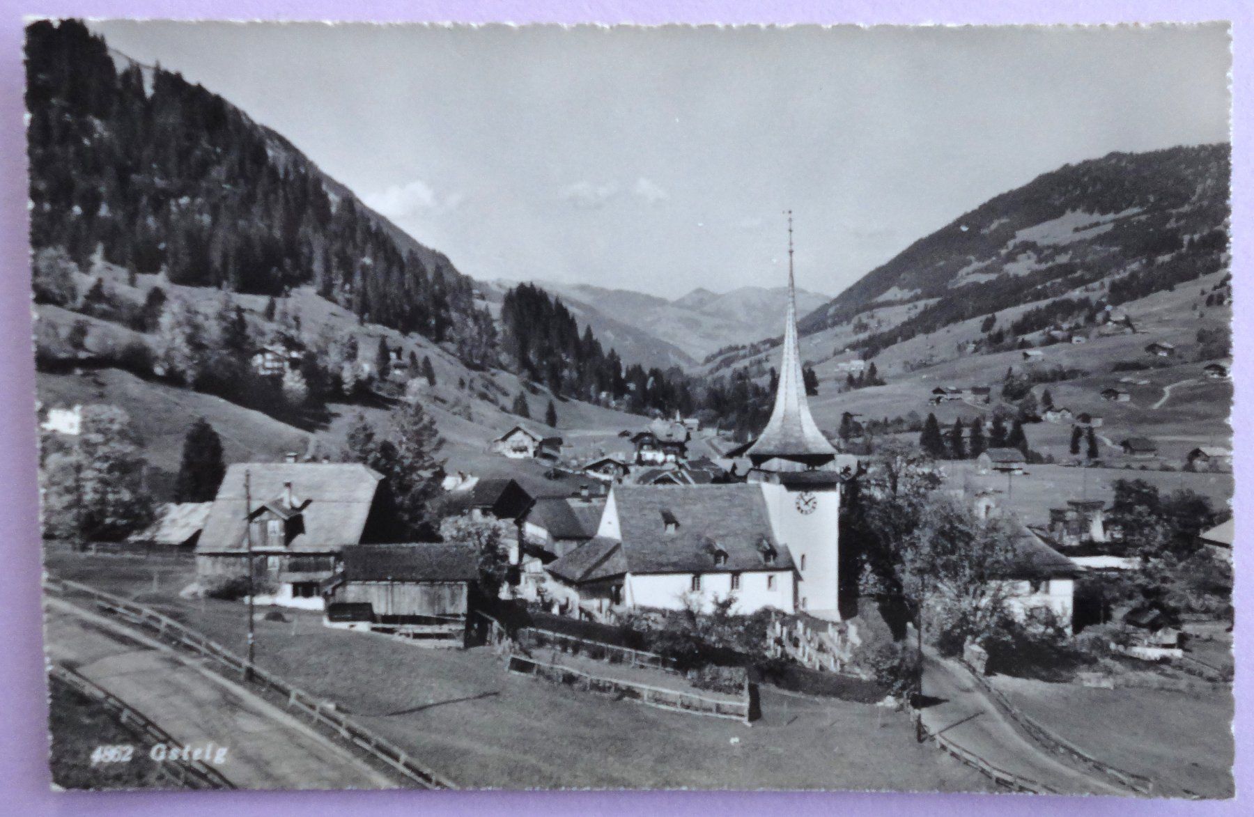 Cartoline postali: Gsteig – Usato da Fétigny venduto da Billy2miny