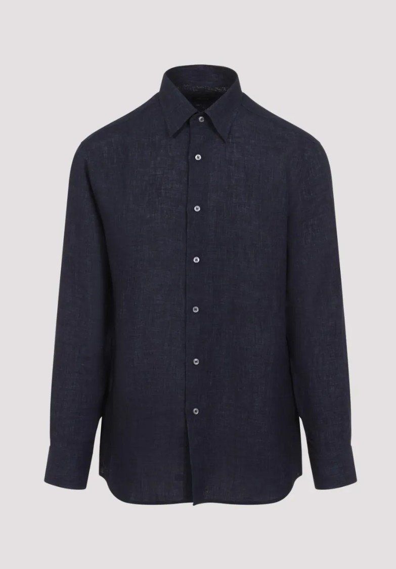 Brioni Camicie: BRIONI Leinenhemd Gr. L (19508) – Nuovo e nell'imballaggio originale da Zürich venduto da fundsachenverkauf