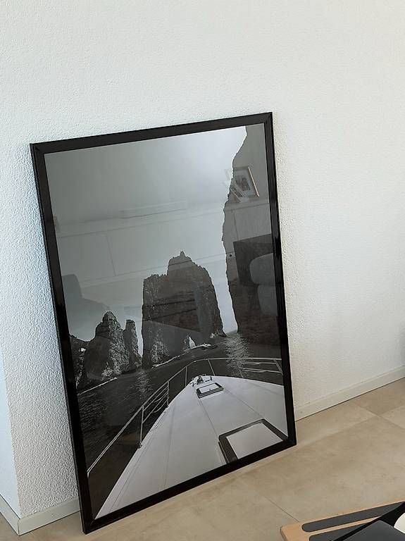 Cornici: Bilderrahmen schwarz mit Bild  – Usato da Wittenbach venduto da M_S2019