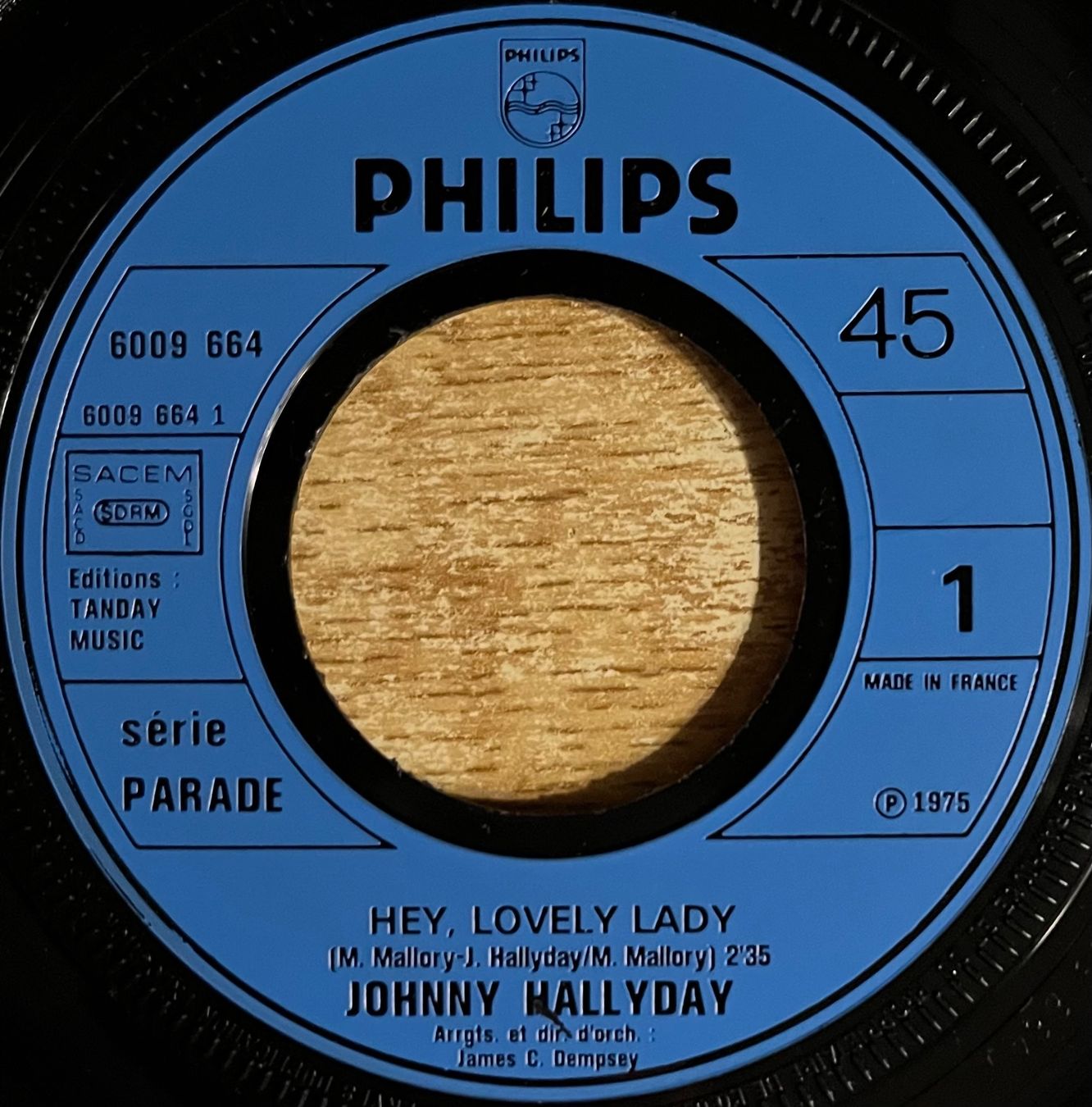 Dischi in vinile: JOHNNY HALLYDAY - HEY, LOVELY LADY – Usato da Bussigny venduto da vinyl-pas-cher 2