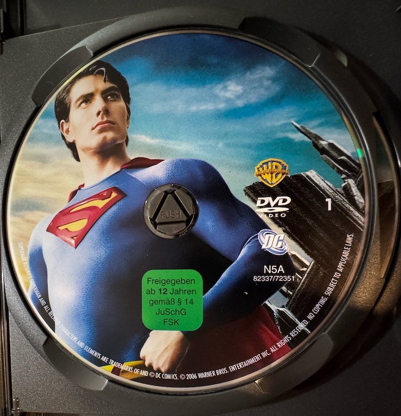 Tutti i DVDs: DVD SUPERMAN RETURNS – Usato da Wisen venduto da gigisna 1