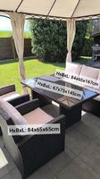 Gartenlounge Set aus Polyrattan - sehr gepflegt