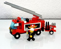 LEGO LEGOLAND 6480 FEUERWEHR TRUCK MIT LIGHT UND SOUND